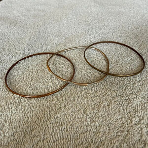 Women's Unbranded Bracelets One Size Gold Silver Bangle Set